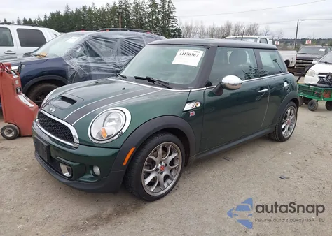 2012 Mini Cooper S from USA, damaged, VIN WMWSV3C54CTY28605
